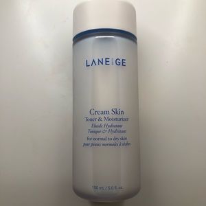 Full-Sized Laneige Cream Skin Toner & Moisturizer